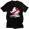 Custom Fashion Ghostbusters T Shirts Men Short-Sleeve Supernatural Ghost Movie Tee Tops 100% Cotton Slim Fit Tshirt Gift - Me...