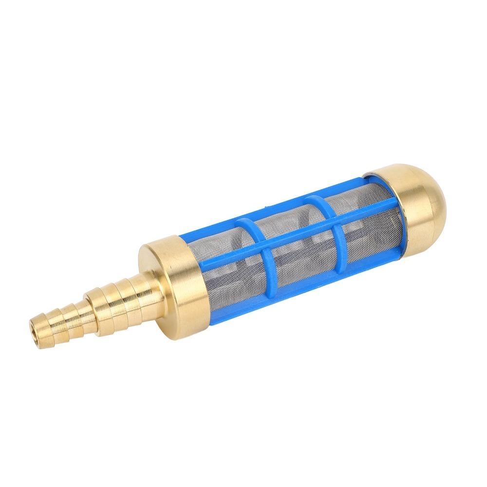 Blue and Yellow High Pressure Washer Hose Compact Hose Inlet Filter Durable Hose Inlet Strainer