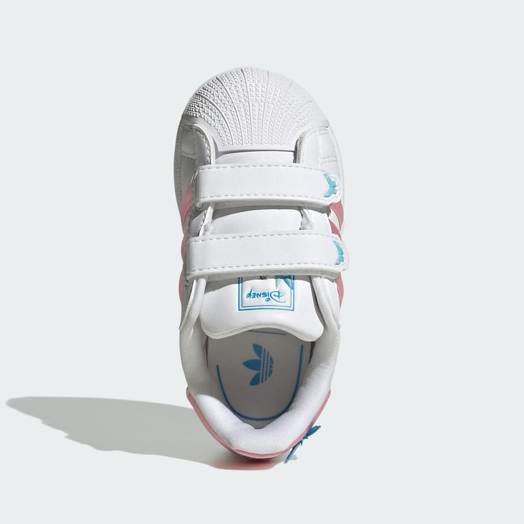Adidas Disney SSTII CF I IH1743 Kids' Originals Sneakers Cloud White / Light Pink / Lucid Aquamarine