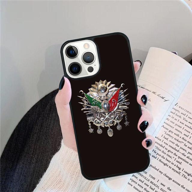 

Чехол для телефона Герб Османской империи Для iPhone 17 Air 16 15 14 13 12 Pro Max 11 Pro Max Plus Coque Shell iPhone 11