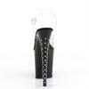 Mode 20cm Strass Dekorativer Absatz Wasserdichte Plateau High-Heel Sandalen/High-Heel Pole Dance Model Laufschuhe Hausschuhe