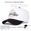 Unisex GOOD TIME Letter Embroidery Baseball Caps Adjustable Casual Hats Spring and Autumn Outdoor Sunscreen Hat