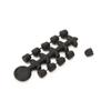Strong Hold 50pcs Hook Stops Beads Carp Stopper with Boilies Bait Screw Peg