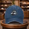 A HelicopterPrinted Baseball Cap a Casual Duckbill Hat Stylish And Adjustable for Outdoor Use Suitable for Travel And Beach