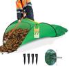 Durable Leaf Collector Reusable Lawn Debris Bag Foldable Frame Design Easy Transport for Autumn Leaves and Organic Waste