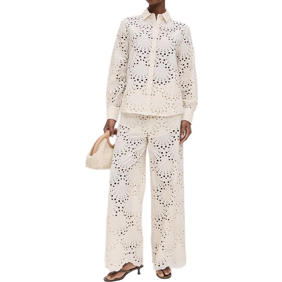 2025 Autumn/Winter European Long-Sleeve Shirt Suit with Loose Holiday Pants