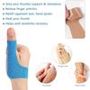 10 PCS Precut Thumb Support Tape - Self-Adhesive - Breathable & Waterproof Thumb Brace for Sports,Housework (Beige/Black/Blue)