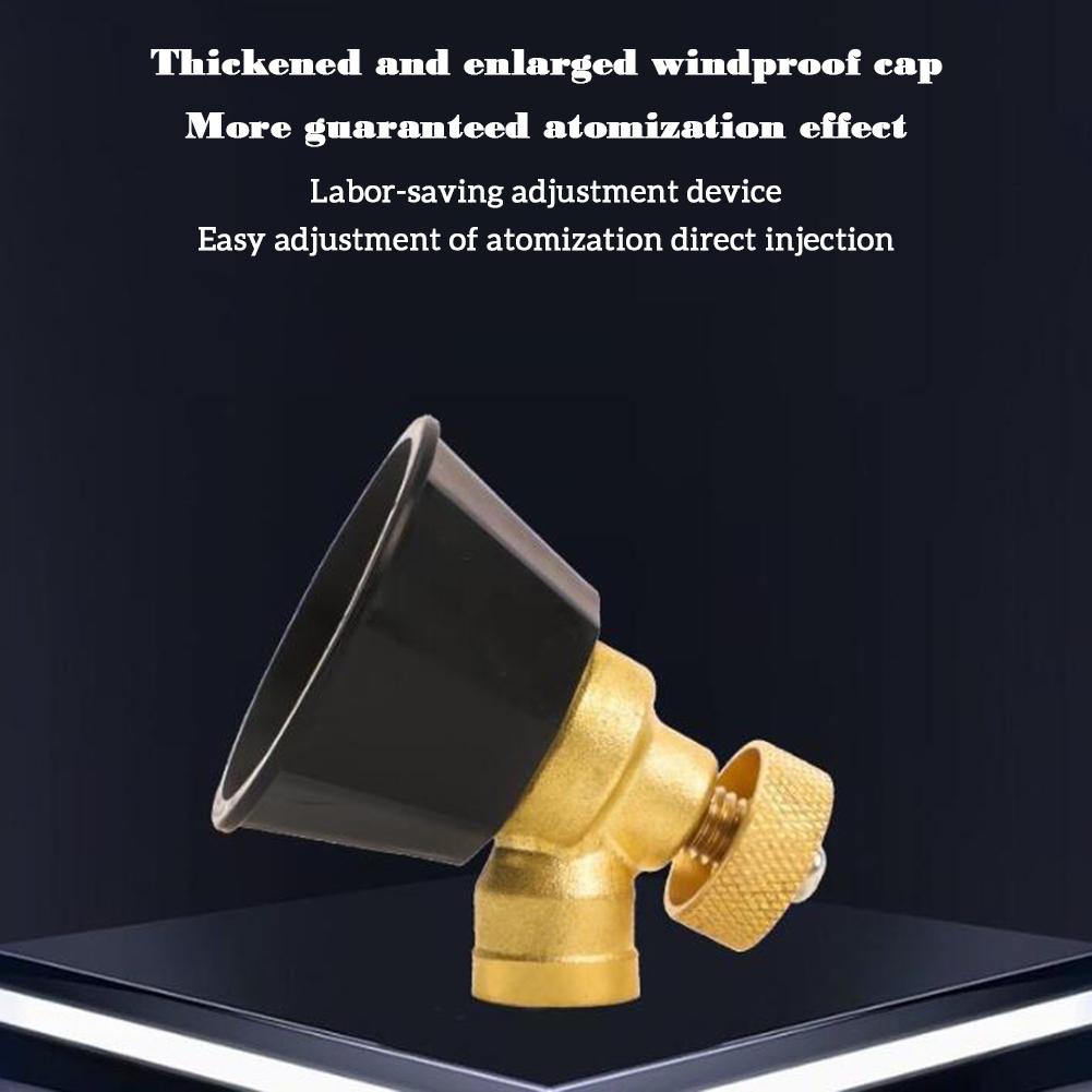 Wiatroodporna dysza zraszająca z gwintem wewnętrznym, antykorozyjna dysza rozpylająca do trawników