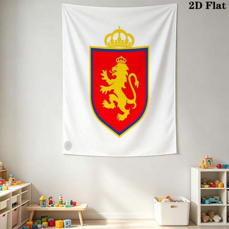 Real Zaragoza Wall Tapestry Aesthetic Wall Hanging Printed Fabric Blanket Decorative Tapestries for Bedroom Living Room Home Decor