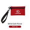 Wrist Coin Purse Card Storage Small Wallet Zipper Change Wallet For Lexus CT ES GS NX IS250 CT200h IS300h ES300h RX400h NX300h GE8