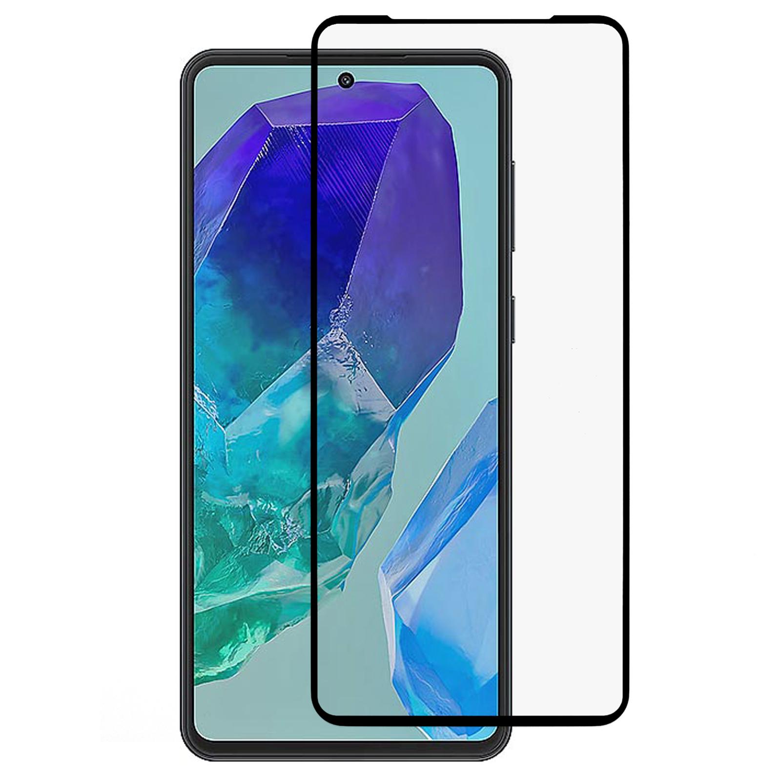 

Для Samsung Galaxy M55 5G/C55 5G/F55 5G Захисне скло 9D з бічним клеєм, стійке до подряпин, прозора плівка на екран As Shown A