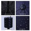 Heaven Umbrella Large 10-Rib Folding Business Sun & Rain Umbrella