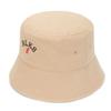 Beullaegsaenjeu Basic Symbol Logo Embroidered Bucket Hat_Beige