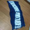 Used Indigo dyed cotton stole