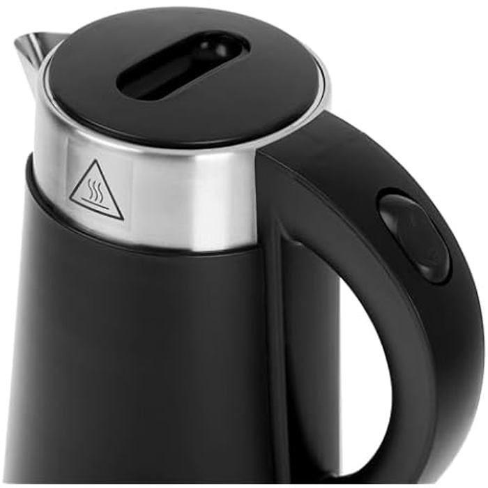 Bouilloire - ADLER - Mini Bouilloire De Voyage - Acier Inoxydable - 0,6 L - Sans Fil