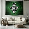 Real Betis stone Wall Tapestry Aesthetic Wall Hanging Printed Fabric Blanket Decorative Tapestries for Bedroom Living Room Home Decor