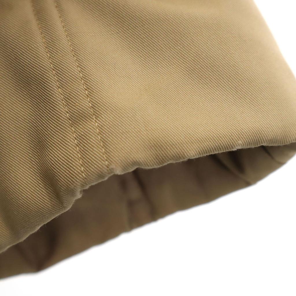 Aquascutum Vyrobeno v Anglii Bavlněná výplň Nerezový límec Kabát 38 béžový Pánský Použitý