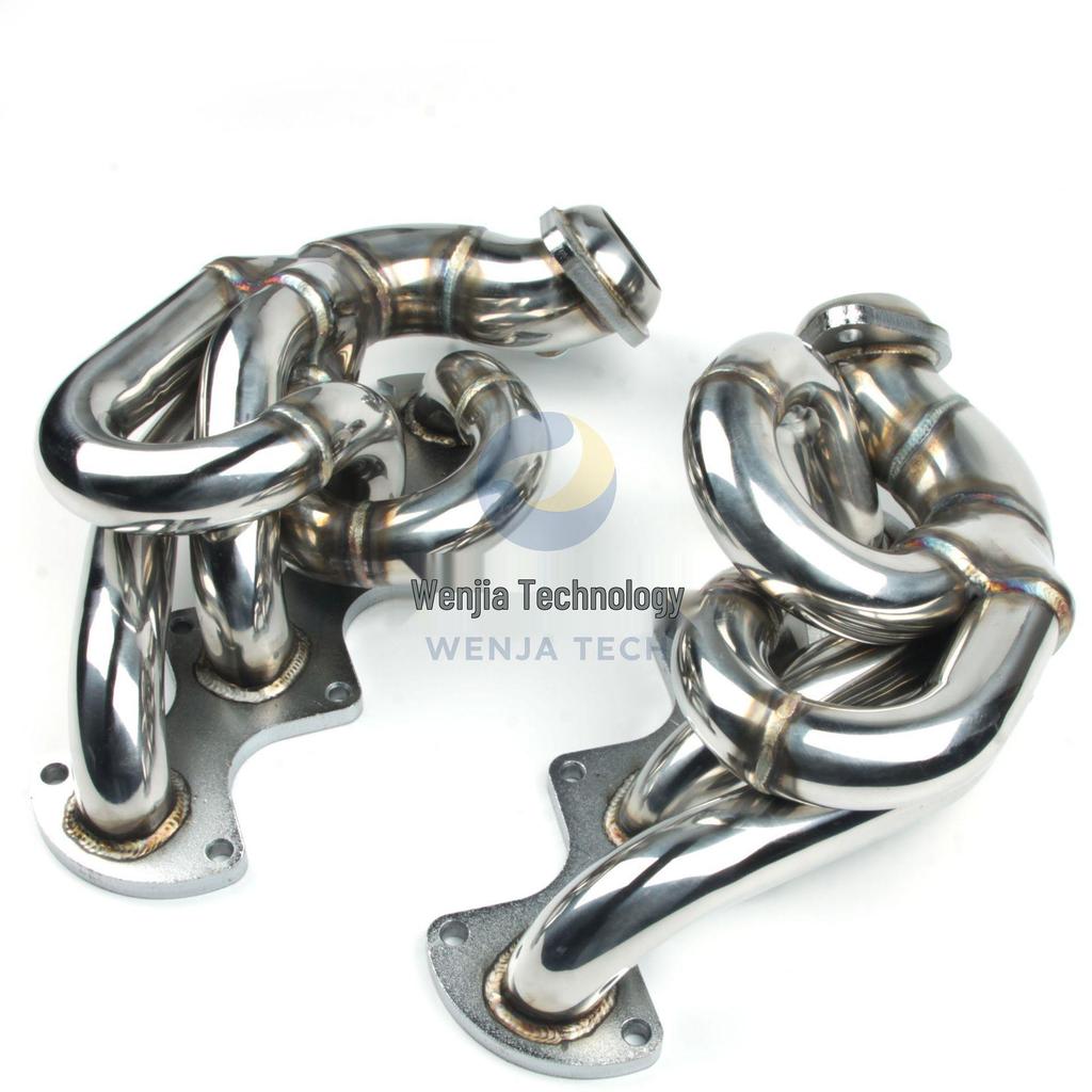 2005-2010 Ford Mustang GT 4.6L V8 Shorty Headers Modified Exhaust Pipe