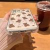 Cute Little Bear Bow Transparent Phone Case For iPhone 11 12 13 14 15 16 17 Pro Max 17 Air 7 8 Plus X XR XS Silicone Clear Cover