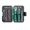 40Pcs/set Ratchet Wrench Screwdriver Household Repair Tool Screw Driver Bit Magnetic 150x95x45mm Hand Power Tool Accessories