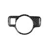 Carbon Fiber Headlight Button Cover Trim For Mercedes Benz CLA GLA GLE W204-i W