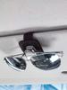 Car Sun Visor Sunglasses Clip | Suede & Metal, Sponge Protection, Ticket Slot, One-Hand Use