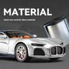 1/24 Bugatti Atlantic Luxus-Sportwagen Legierungsmodell, Simulierter Ton und Licht, Bemalte Innenausstattung, Restaurierte Details, Schreibtisch-Dekorationen