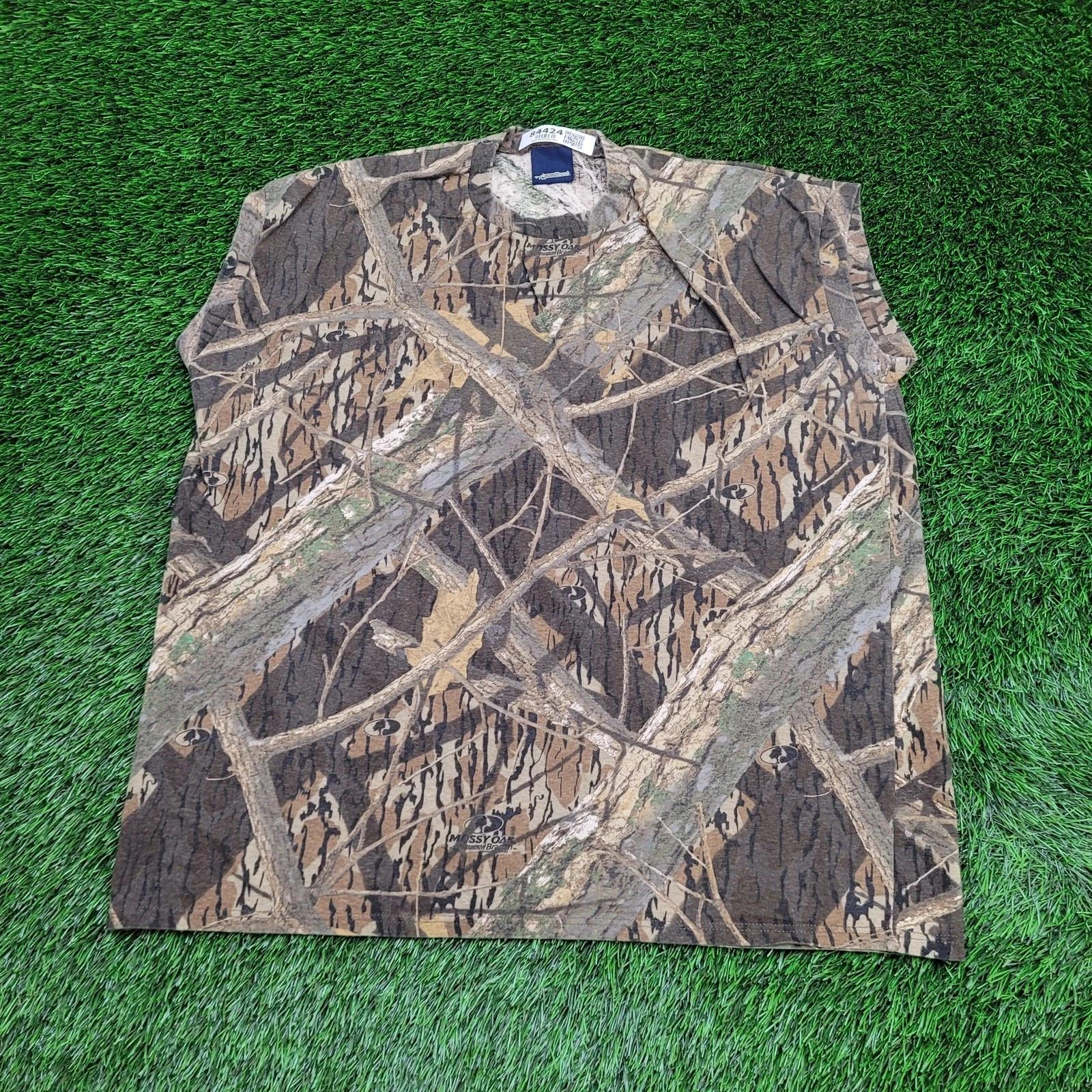 Vintage Mossy-Oak Camo Shirt 2XL 25x28 Shadow-Branch Timber XL