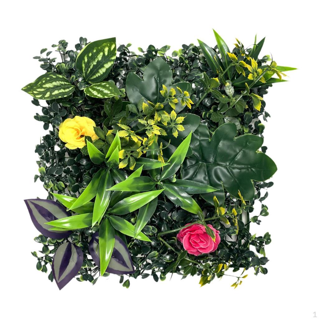 25x25cm Grass Simulation Wall Panel for Decorative Use in Study Areas