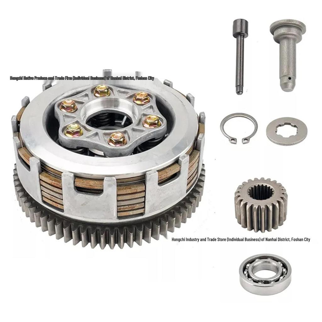 Meikeduo Motorcycle Clutch Assembly 6-Stud 6-Plate for FT/CG150 Dm200 Rt250zs