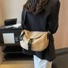 Casual Versatile Shoulder Oblique Span Bag New Large-capacity Commuter Shoulder Bag Niche Design Fashion Trend Flip Bag
