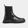 Viron Recycled Apple Leather Chelsea Boots 1997 Black