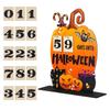 Halloween Countdown Calendar Wood Advent Calendars Party Decor Home House Gift