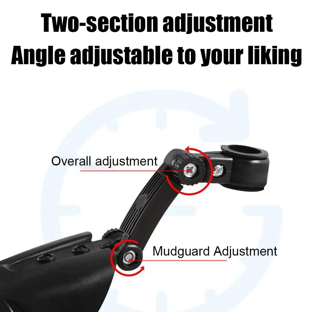 Bicycle Saddle Fender Mtbroad Bike Mudguard Rear Mud Guard Wing Plastic Cycling Parts For Enduro Mountain Bike Accessory
