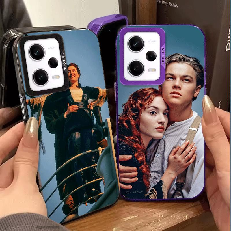 Titanic Film Rose Jack Weiche Handyhülle für Xiaomi Redmi Note 13 14 15 Pro Plus 12S 12 11S 11 11T 10S 10 Stoßfeste Hülle Rückseite S
