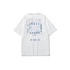 Li Ning T Shirts Men's White Crew Neck Moderate Straight Fit AHSR447-6