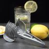 Aluminum Alloy Lemon Slicer Handheld Orange Tomato Cutting Clip Fruit Vegetable Slicer Onion Slicer Kitchen Cutter Tool Gadgets