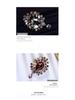 Elegant Retro Baroque Crystal Brooch for Women – Exaggerated Statement Accessory