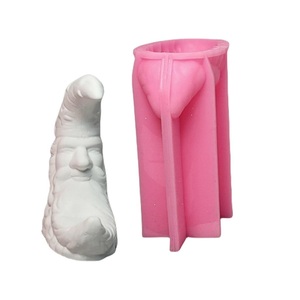 Silicone Figurine Figurine Mould Lovely Craft Mould for Baking and Candle Making High Temperature Resistant Easy to Cleaning