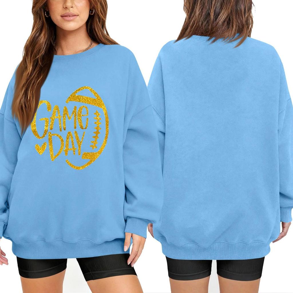 Unisex Lightweight Long Sleeve Neck Sweatshirt with Fashion Print for Everyday Wear