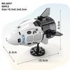 Space Aviation Manned Rocket Model Building Blocks Aerospace Station Bricks City Construction Toys for Kids Children Boys