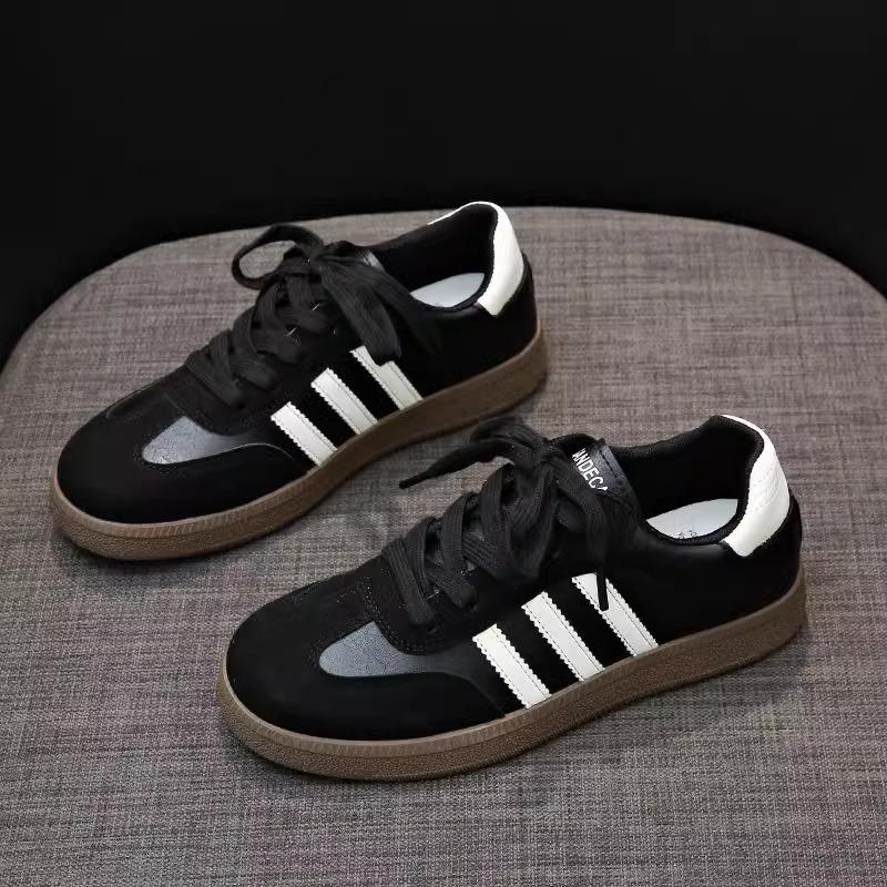 

Прямые продажи с фабрики 2025 весна новые туфли на толстой подошве маленькие белые женские туфли маффин повседневные туфли короткие туфли на платформе кеды 42 чёрный