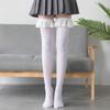 Sexy Solid Color Over The Knee Long Socks Women Thigh High Stockings Japanese Lolita Ruffles Lace Anime Cosplay Hosiery