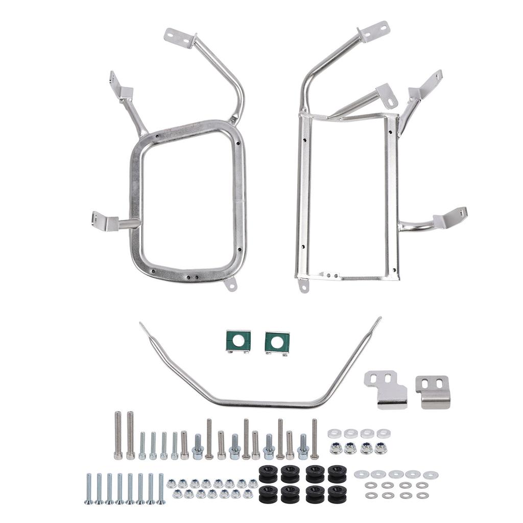 Motorcycle Top Case Rack Frame Aluminium Alloy Side Saddlebag Box Support Bracket for F750GS F850GS 2018‑2021