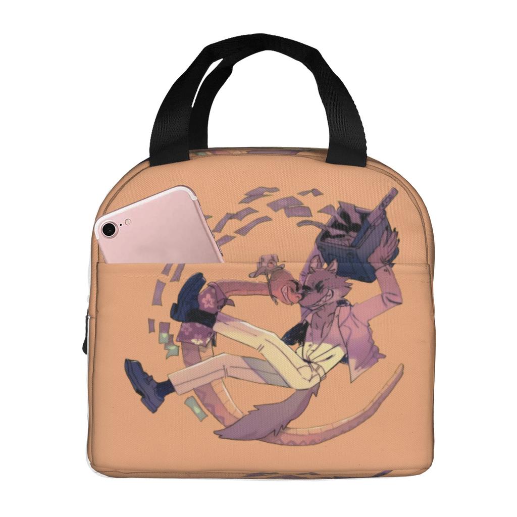 Custom Bad Guys Lunch Bag Men Women Warm Cooler Insulated Lunch Boxes for Adult Office