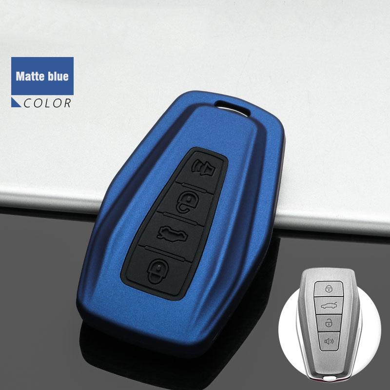 Carbon Car Key Cover Case for Geely Coolray X6 geometry c Emgrand Global kulrey Hawk GX7 okavango smart Remote Car Accessories