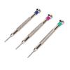 3pcs Watch Spring Remover Tool Stainless Steel Mixed Size Watch Movement Repairing Tool