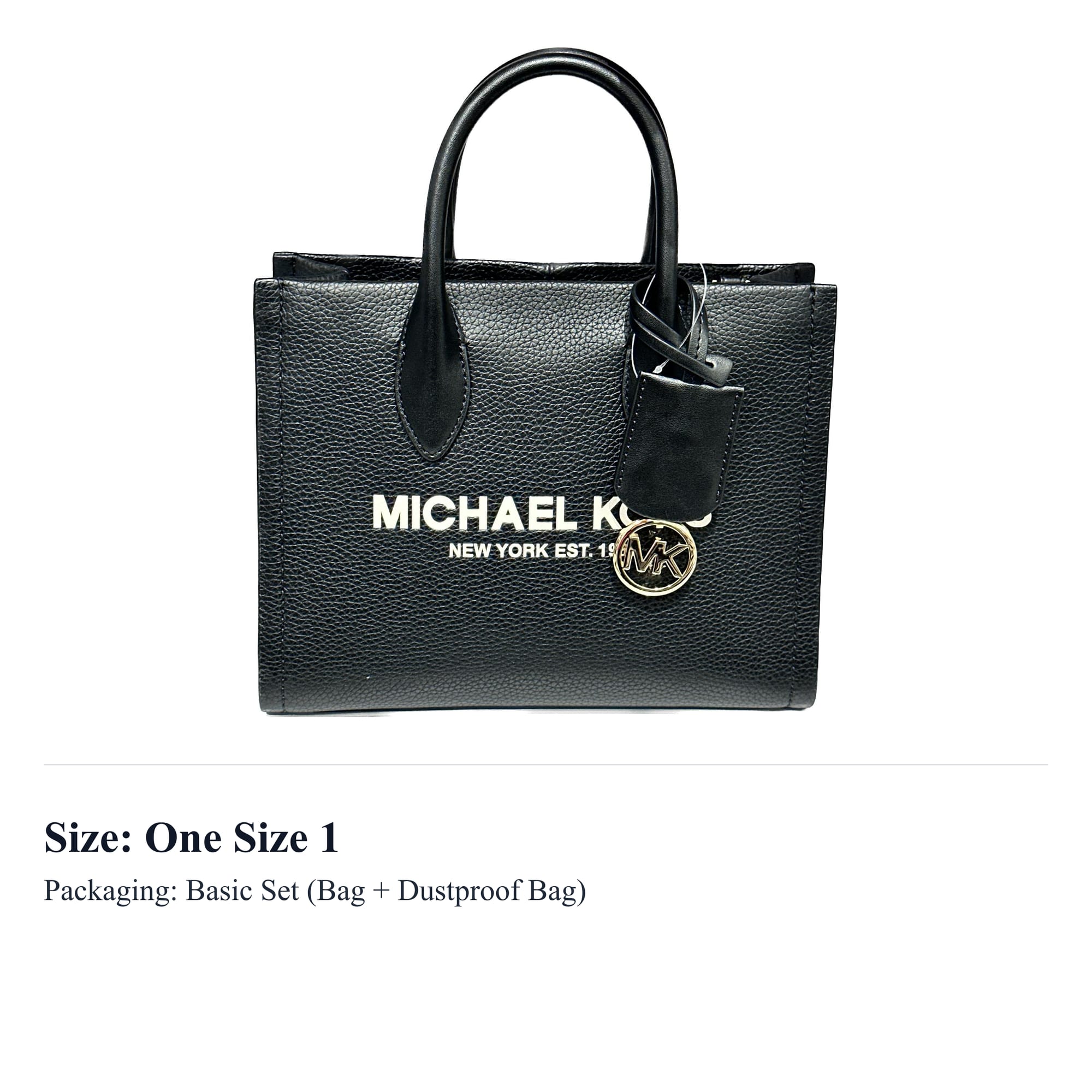 MICHAEL KORS Mirella Leather Tote Bag
