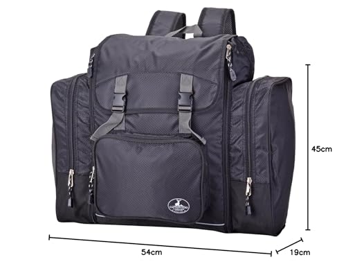 Captain Stag Sub Backpack, Perfect for Camps, School Trips, and Emergency Preparedness, Large Capacity, 1314 (Black)