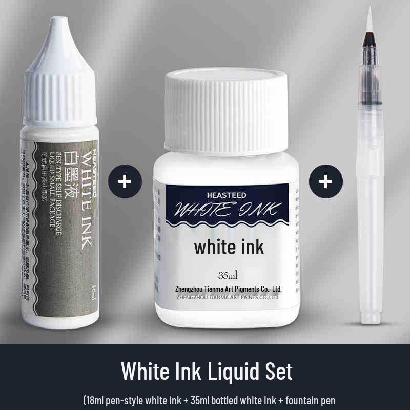 Haiter Waterproof White Ink Brush for Manga and Starry Sky Highlights